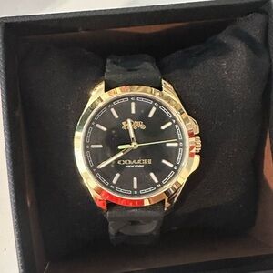 Coach Black and Gold Women's Watch